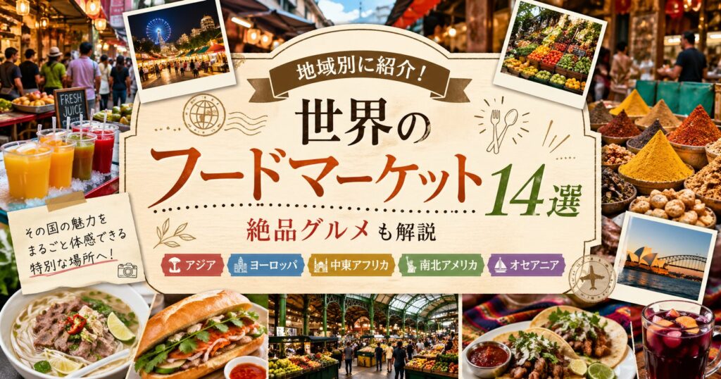 世界のフードマーケット